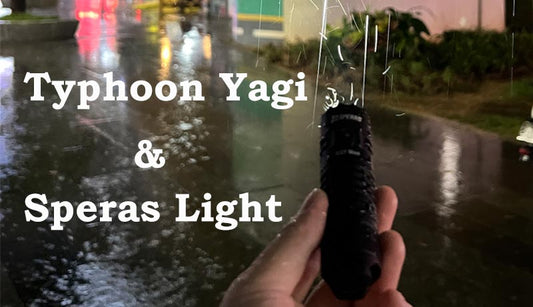 Typhoon Yagi | Speras Flashlights in Hand