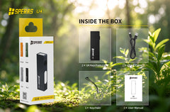 SPERAS U4 Magnetic EDC Keychain Flashlight 500lm