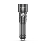Front upright view of Bludive BD20 150m waterproof underwater torch
