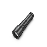 Aircraft-grade aluminum body of the Bludive BD42 21700 battery powered scuba flashlight
