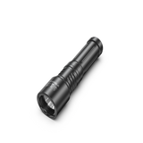 Aircraft-grade aluminum body of the Bludive BD42 21700 battery powered scuba flashlight