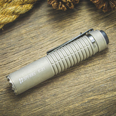 SPERAS E21 Titanium 2-in-1 Tactical Flashlight & Power Bank | 2000Lm 5000mAh