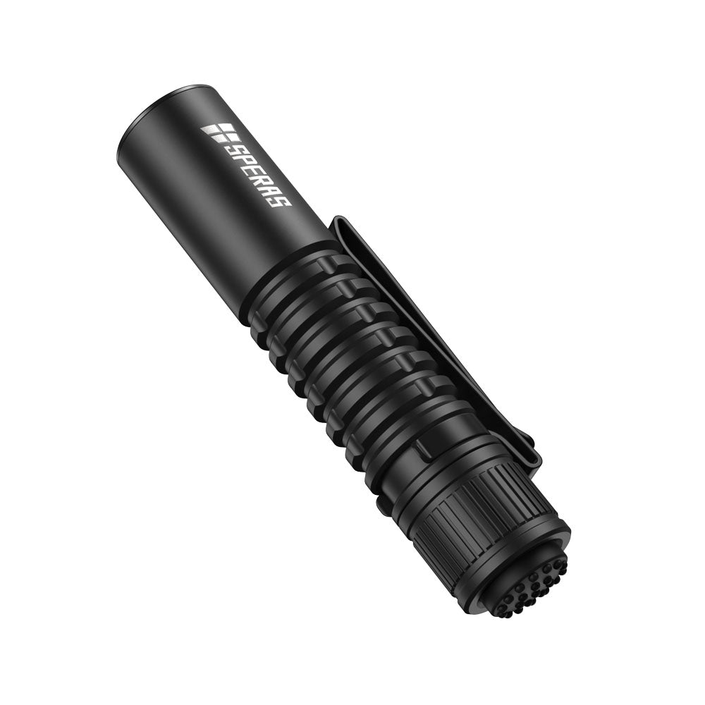 Aerospace aluminum body of SPERAS EST SE IP68 waterproof EDC light