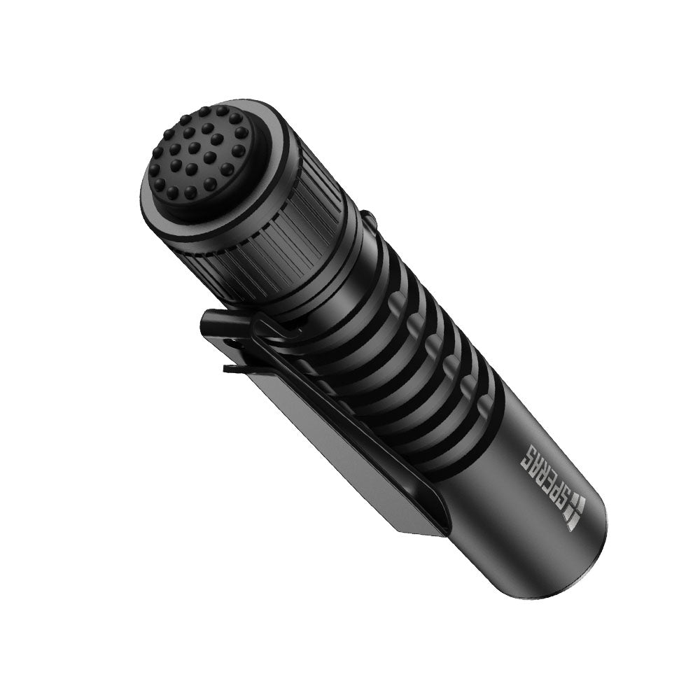 Quick access tail switch of SPERAS EST SE compact tactical light