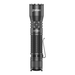 SPERAS EST Max police tactical flashlight with 30mm head size and 140mm length for professional duty use