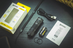SPERAS EST Mini complete kit featuring a universal Type-C charging cable and a replaceable high drain 18350 1100mAh battery