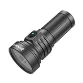 Angled profile of the SPERAS M4 V3 compact pocket thrower, showcasing the advanced TIR lens that delivers a 700m beam distance.