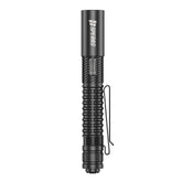Side profile view of SPERAS EST MIC tactical penlight with exposed Type-C fast charging port