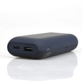 USB input and DC output ports on the bottom of the SPERAS PD21700 2-in-1 power bank