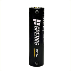 RC26 USB-C 18650 2600mAh Rechargeable Battery