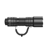 Side view of the 10.6cm SPERAS EST16 lightweight outdoor patrol flashlight