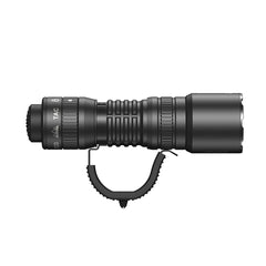 Side view of the 10.6cm SPERAS EST16 lightweight outdoor patrol flashlight