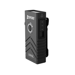 Black SPERAS U3-GL versatile 700 lumen primary white light angled presentation