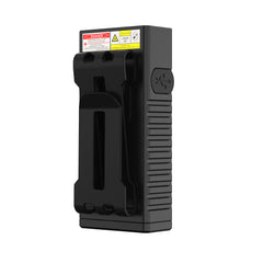 Back view of Black SPERAS U3-GL showing heavy-duty pocket clip for hands-free EDC use
