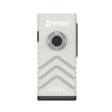 Front view of White SPERAS U3-GL showcasing the multi-color side lighting and UV panel