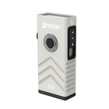 Angled view of SPERAS U3 Grey IP68 waterproof pocket light and emergency beacon