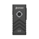 SPERAS U3 Black compact 700 lumens primary white light and multi-color side LEDs