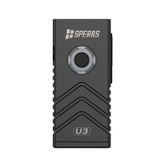 SPERAS U3 Black compact 700 lumens primary white light and multi-color side LEDs