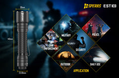 SPERAS EST30 versatile applications for law enforcement patrol and professional duty
