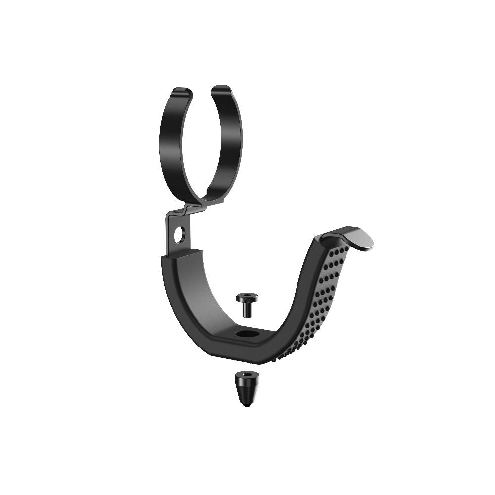SPERAS Multi-Functional Tactical Ring for EST30 and EST16 flashlights featuring finger loop and glass breaker