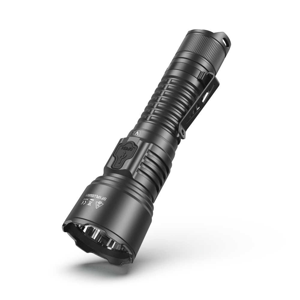 Luminus SFT40 LED head of SPERAS EST PLUS V2 professional tactical flashlight