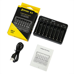 SPERAS NL8 AA/AAA 1.2V/1.5V LED Charger