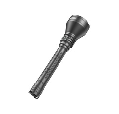 Angled view of the SPERAS T217 V3 outdoor flashlight showing the dual switch and 1-inch body tube