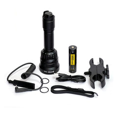SPERAS TH4 USB-C rechargeable hunting light for professional predator and coyote tracking