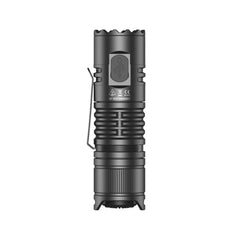 Top view of SPERAS EST Mini Type-C rechargeable flashlight with side button
