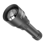 Close-up of the SPERAS PZ21 multi-functional zoom system and convex optical lens