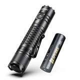 SPERAS EST 1900 lumen tactical police flashlight with included 18650 rechargeable battery