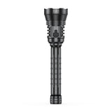 Side profile of SPERAS P10R V2 showing aerospace aluminum alloy body and anti-slip grip texture