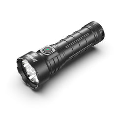 Close up of SPERAS P4 flashlight head featuring 3 pieces of OSRAM P9 LEDs