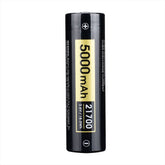 SPERAS S50 5000mAh 21700 rechargeable Li-ion battery for high performance flashlights