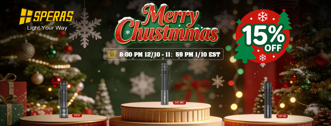 SPERAS 2025 Christmas Sale is here! | Enjoy up to 15% off!