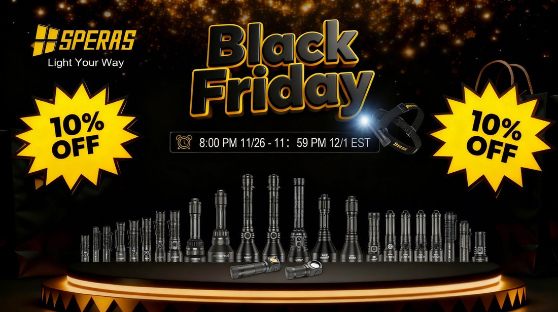 SPERAS 2025 Black Friday Extravaganza - Enjoy 10% Off All Products! ✨