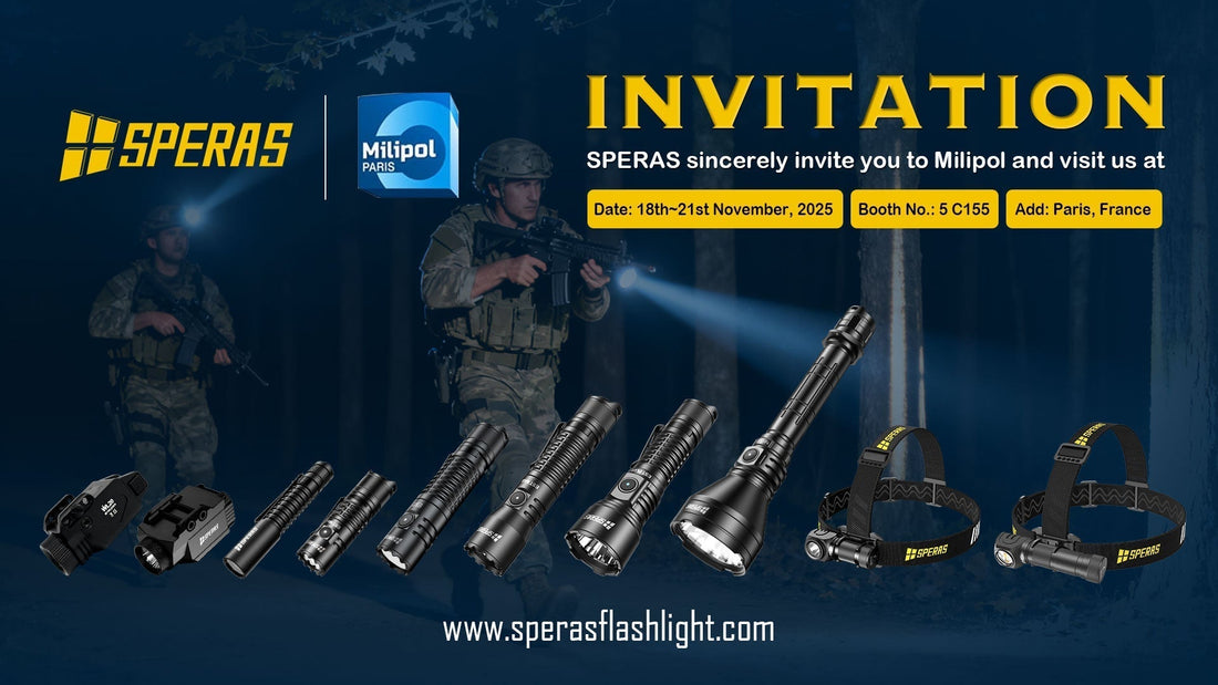 SPERAS Milipol Paris 2025 Invitation