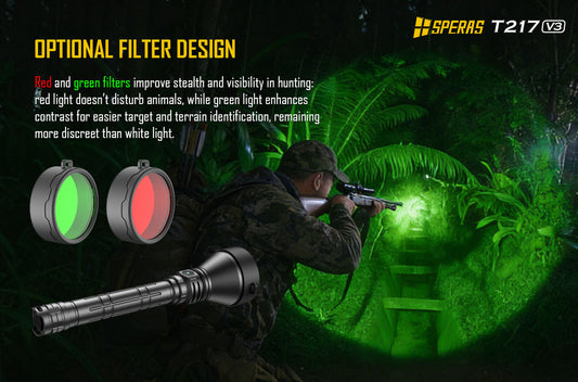 Best Hunting Flashlight 2026: SPERAS T217 V3