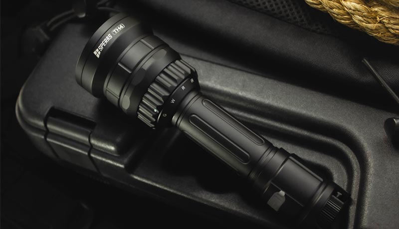 SPERAS TH4 Hunting torch 4 LED in one Flashlight for Hunter – Speras Light