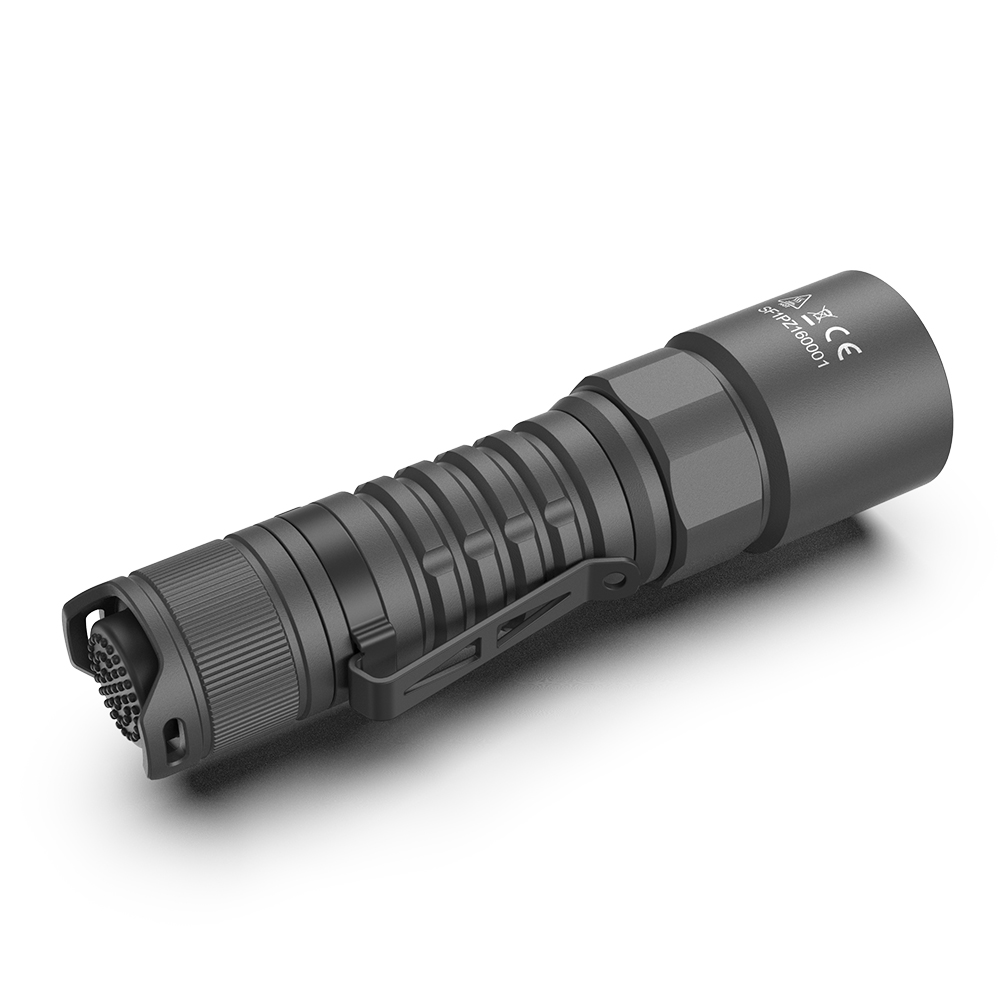 SPERAS PZ16 versatile zoomable tactical flashlight delivering 2400 lumens for professional outdoor exploration