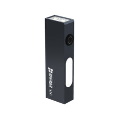SPERAS U4 black EDC keychain flashlight showing 500-lumen dual LED and COB side light