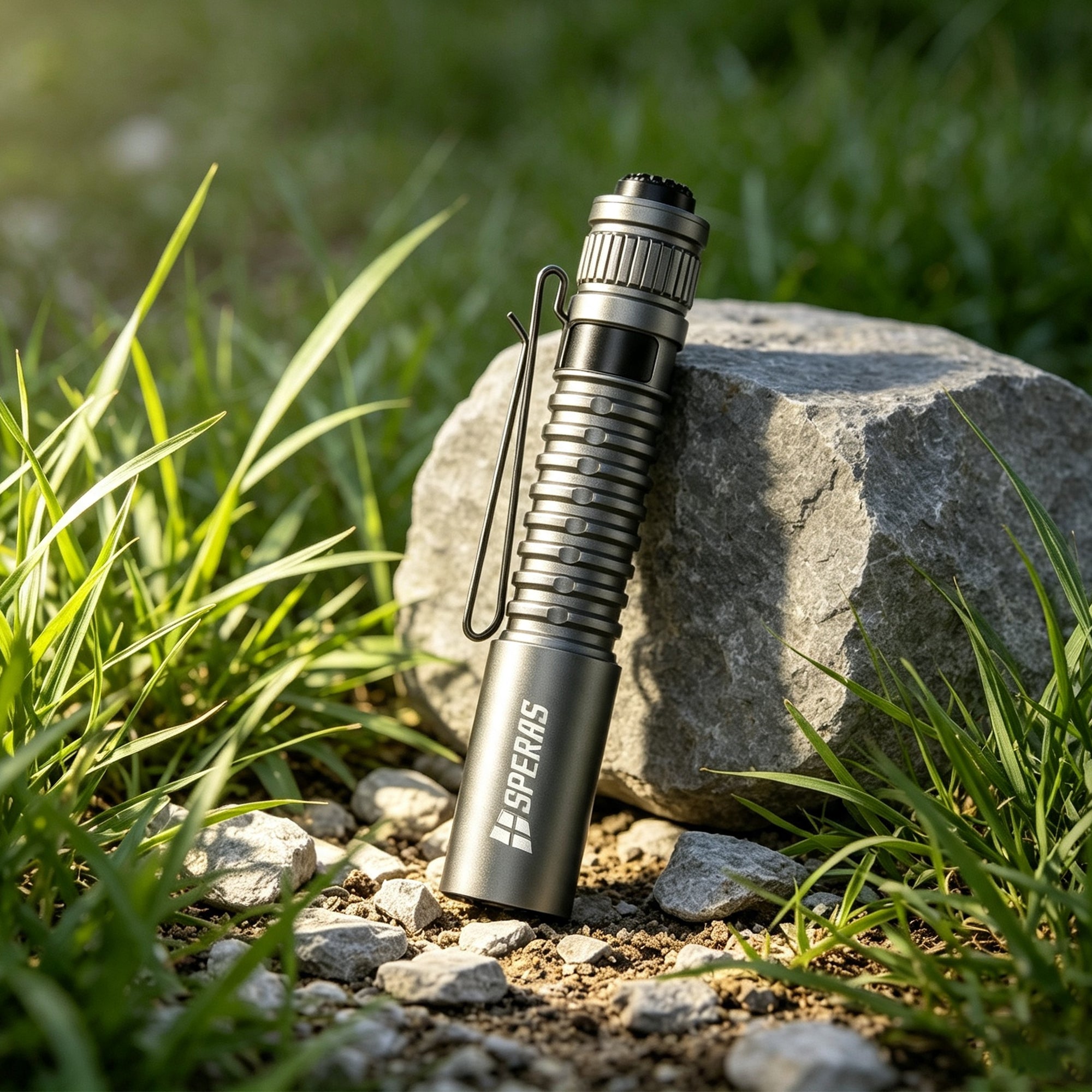 SPERAS EST MIC 700lm Slim EDC Tactical Pen Flashlight Rechargeable – Speras Light