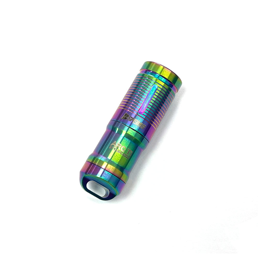 a4t titanium 550 lumens usb rechargeable keychain flashlight SPERAS ARC Ti USB-C Titanium Keychain Flashlight