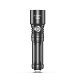 Stainless steel side switch and power indicator on BLUDIVE BD40 dive light