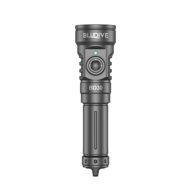 BLUDIVE BD30 3000lm Diving Flashlight UV & White Underwater Photography Light