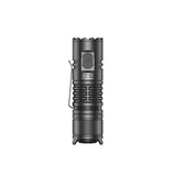 Top view of SPERAS EST Mini Type-C rechargeable flashlight with side button