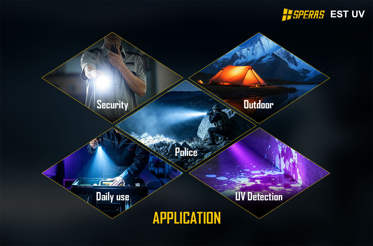 Applications for security, police, outdoor and leak detection