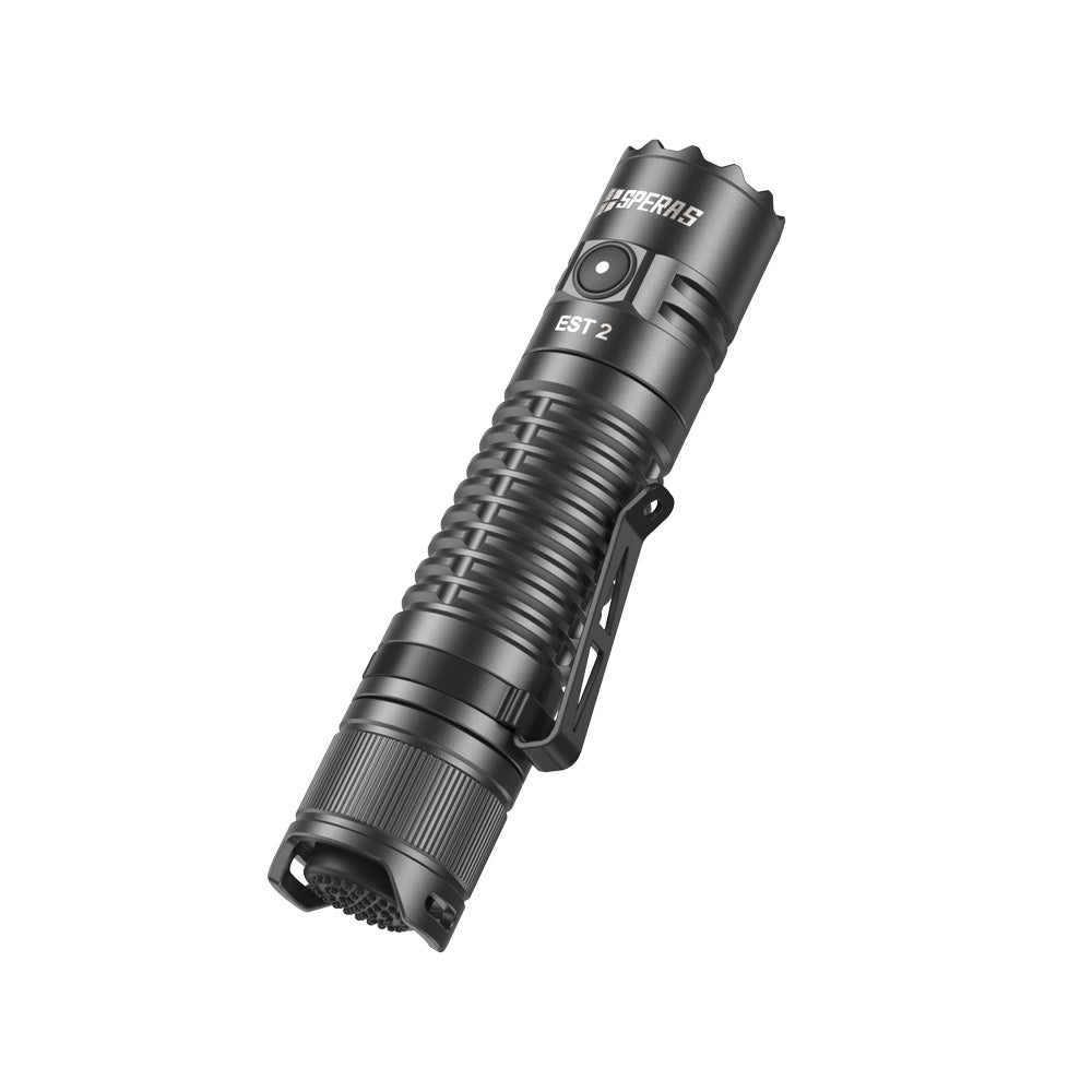 SPERAS EST2 1900lm 211m USB-C Rechargeable Tactical Flashlight