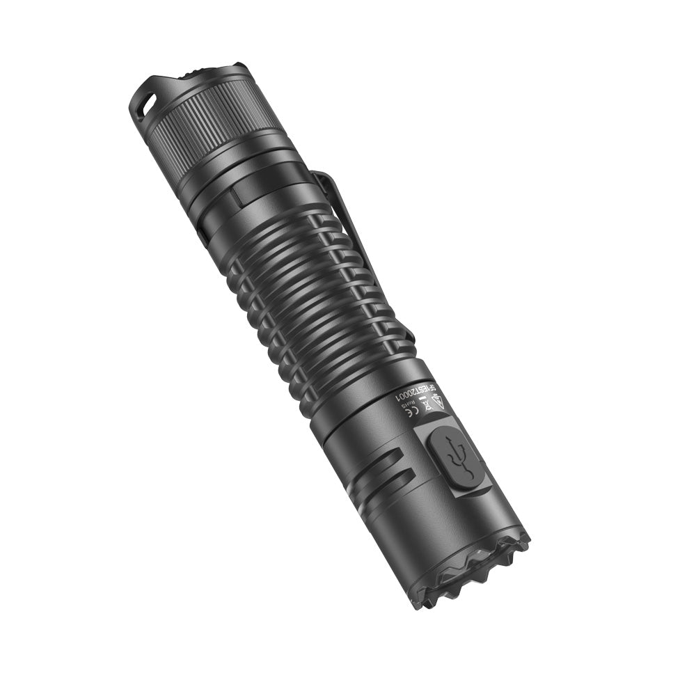 SPERAS EST2 1900lm 211m USB-C Rechargeable Tactical Flashlight