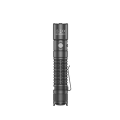 Back view of the SPERAS EST UV tactical light showing the 5W 365nm UV lens and black glass filter